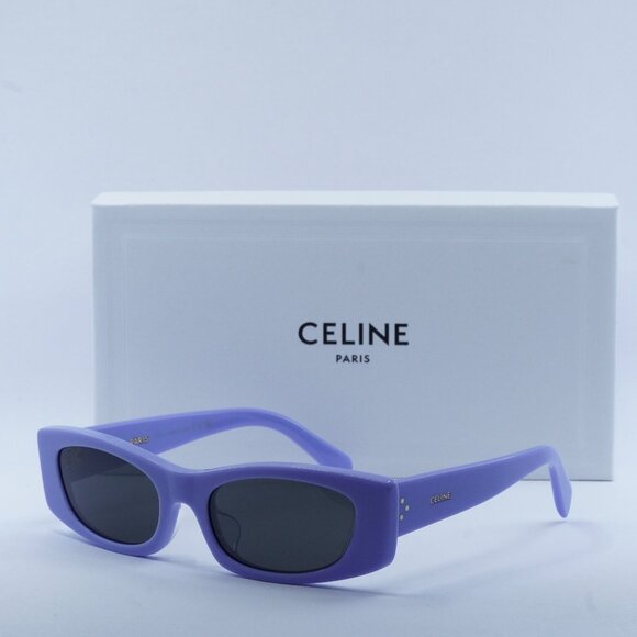 FINAL PRICE NEW CELINE CL40245U 78A SHINY LILAC / GREY SUNGLASSES - Picture 1 of 11